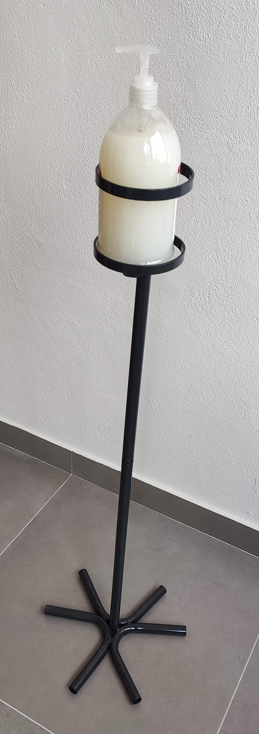 RETI D'AMORA PIANTANA COLONNINA PORTA DISPENSER DISTRIBUTORE PER SAPONE MANI GEL