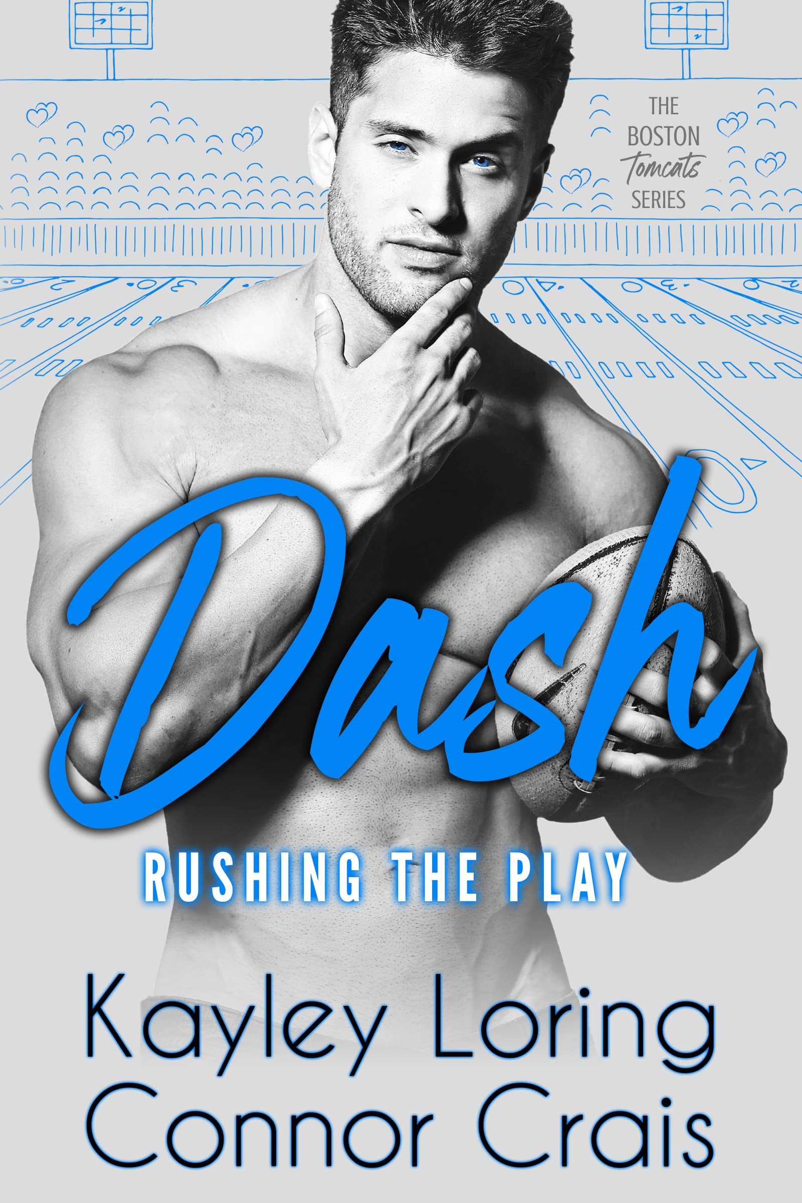 DASH: Rushing the Play: a surprise pregnancy sports romance (The Boston Tomcats Book 2)