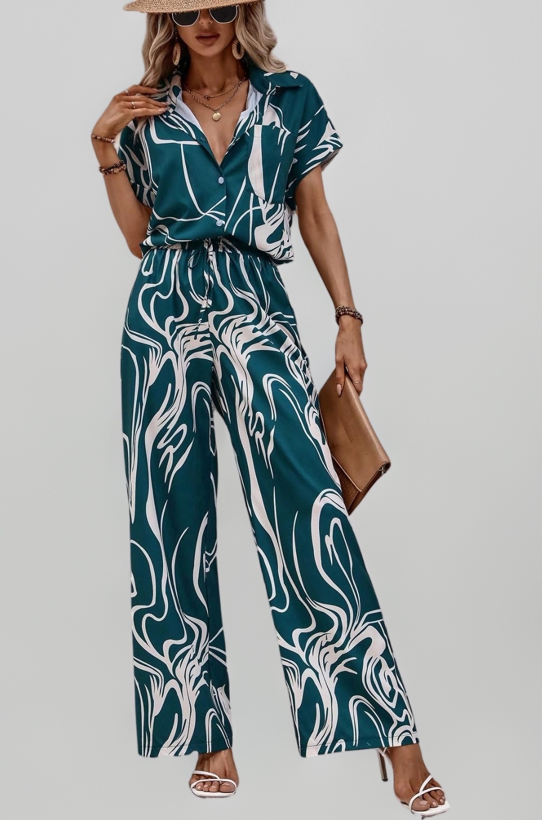 Leriya Fashion Co-ord Set for Women Stylish | Winter Cord Set for Women | Jumpsuit for Western Party Suit | Formal Office Wear & Casual Look | Women's Travel Co Ord Set Beach & Holiday Look