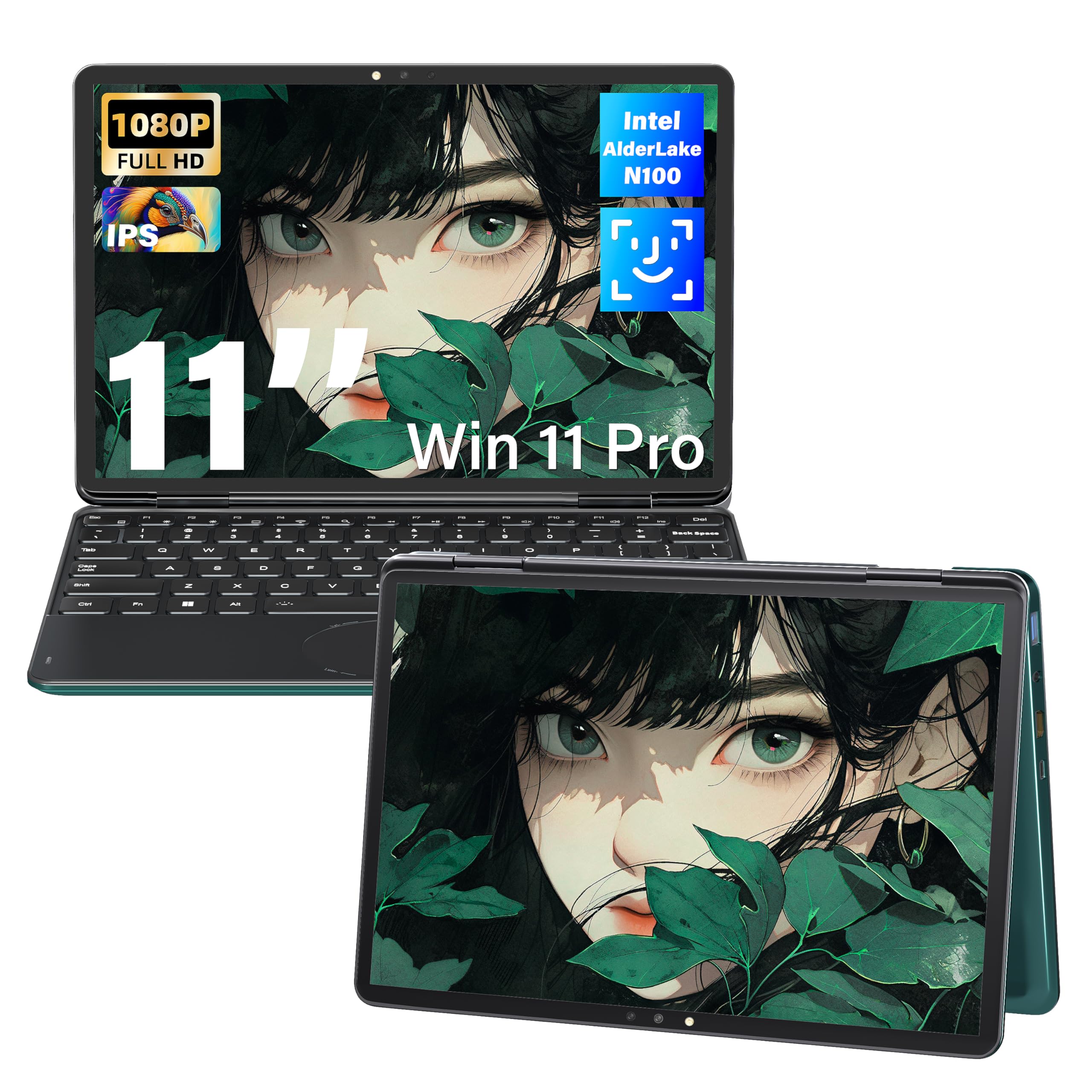 Svikou 11 inch 2-in-1 Green