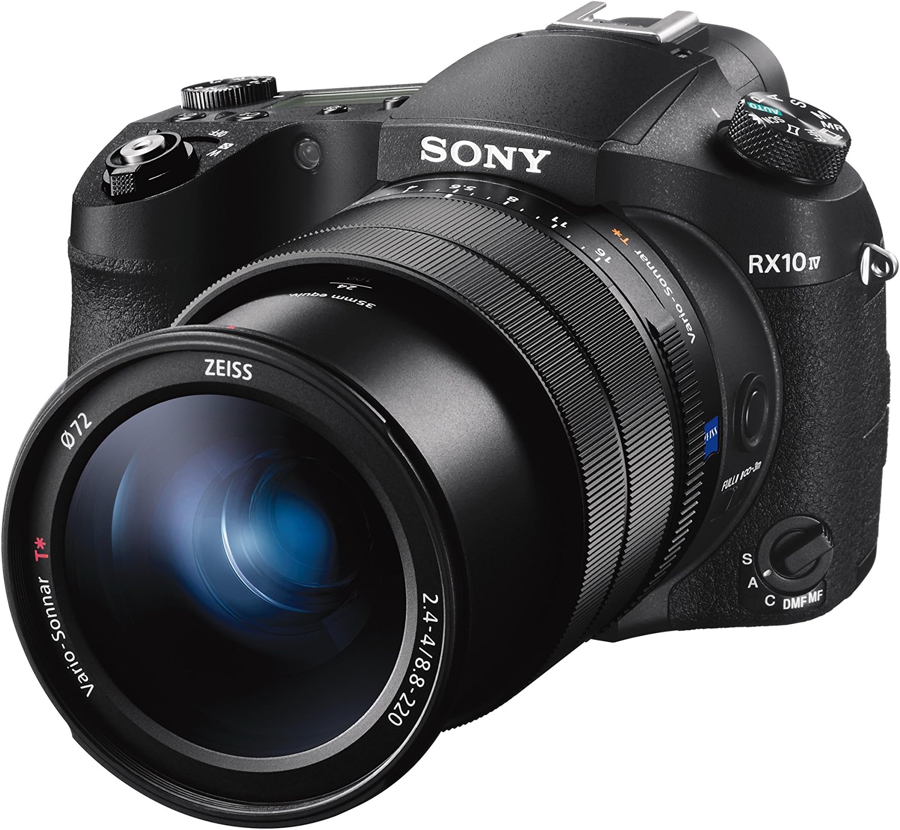 Sony RX10 IV | Advanced Premium Compact Camera (1.0-Type Sensor, 24-600 mm F2.8-4.0 Zeiss Lens, Fast 0.03s Autofocus, 4K Movie Recording)
