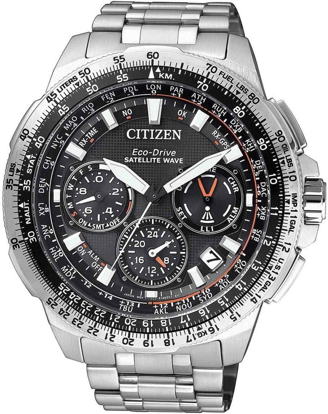 Citizen Herren Chronograph Quarz Uhr mit Titan Armband CC9020-54E