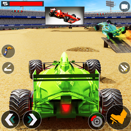Formula Car Demolition Derby Game Extreme Car Racing Stunts & Crash