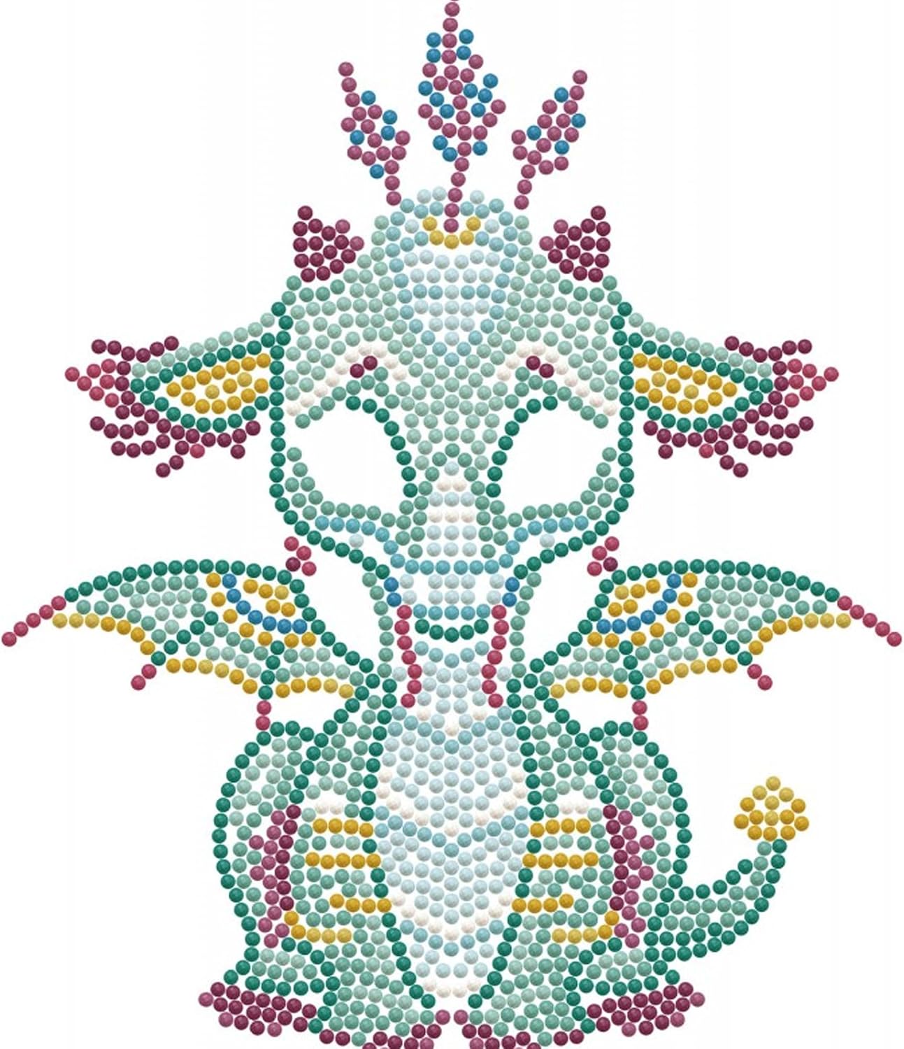 Diamond Dotz Diamond Art Box Kit 8.6"X8.6" - Ariel The Baby Dragon