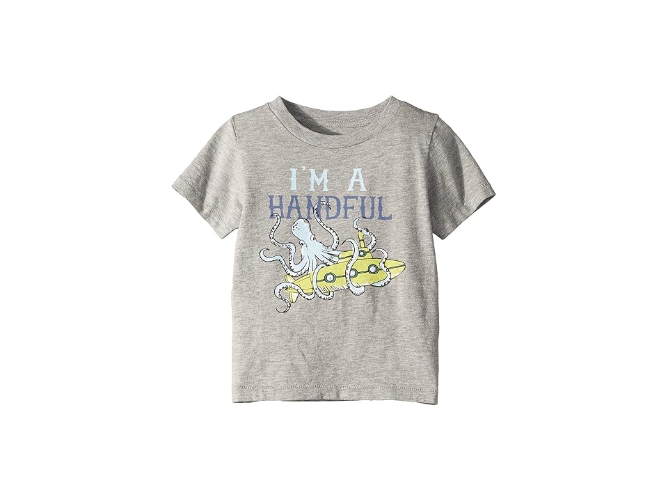 

PEEK I'm a Handful Tee (Infant) (Heather Grey) Boy's Clothing, Gray