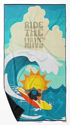 Miniatura 83 de Caroline's Treasures MLM1246TWL3060 - Toalla de playa de gran tamaño, manta de playa, piscina, artículos esenciales de playa, yoga, toalla de baño