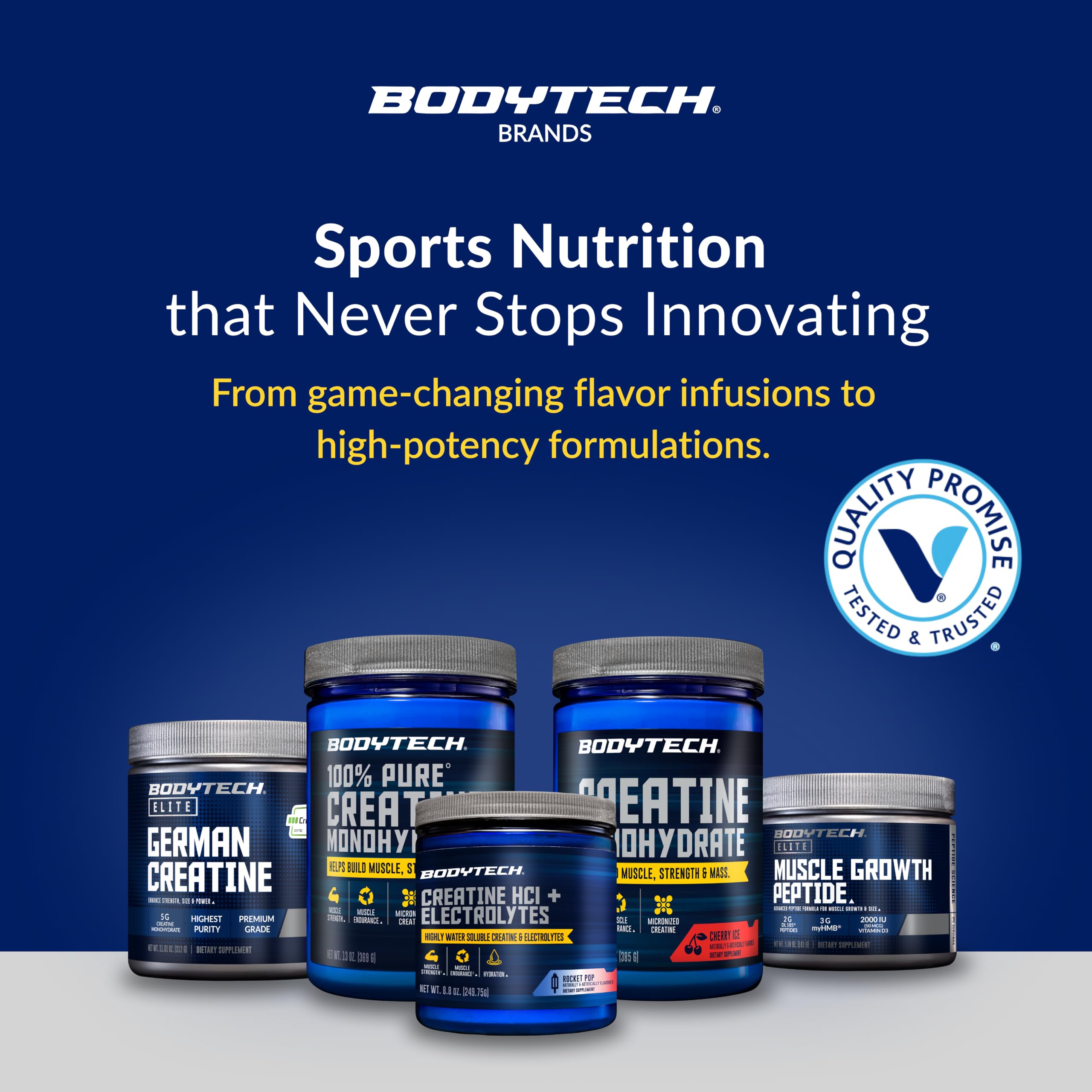 BodyTech Creatine HCl + Electrolytes Powder, Rocket Pop, 8.8 Oz — Amazon image 6