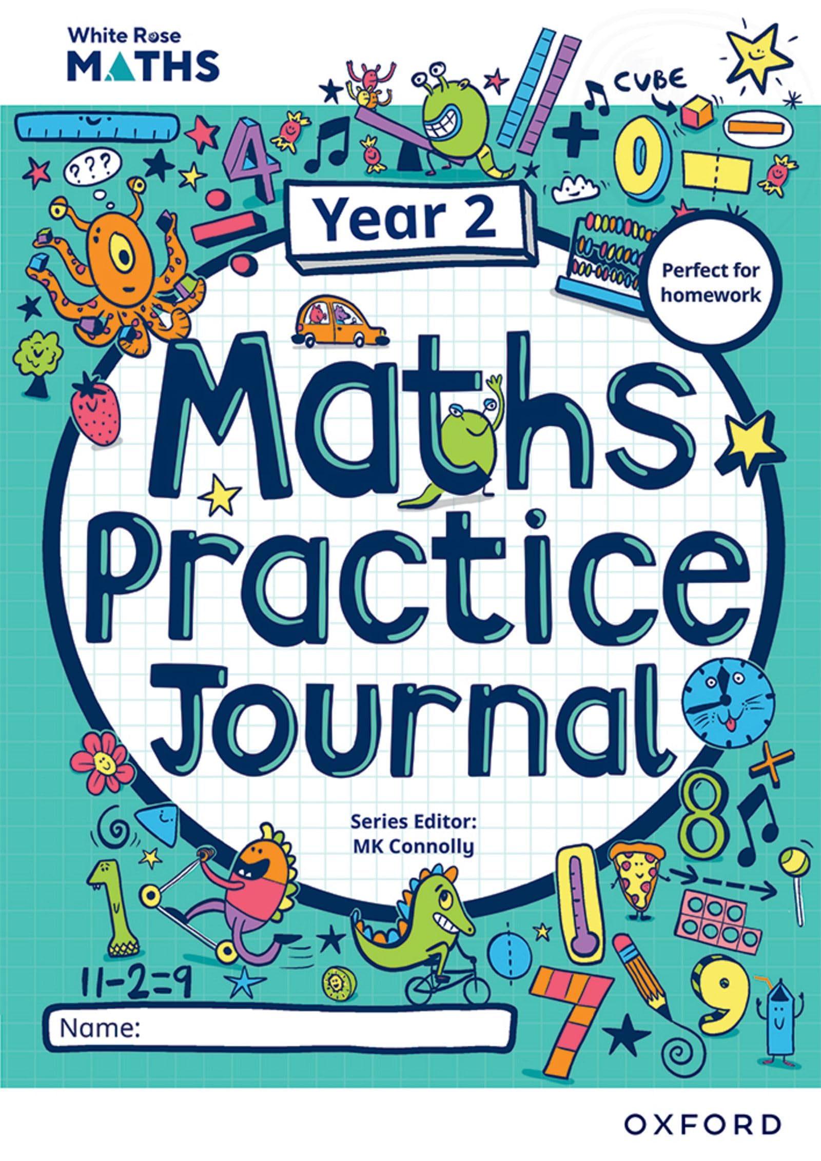 White Rose Maths Practice Journals Year 2 Workbook: Single Copy
