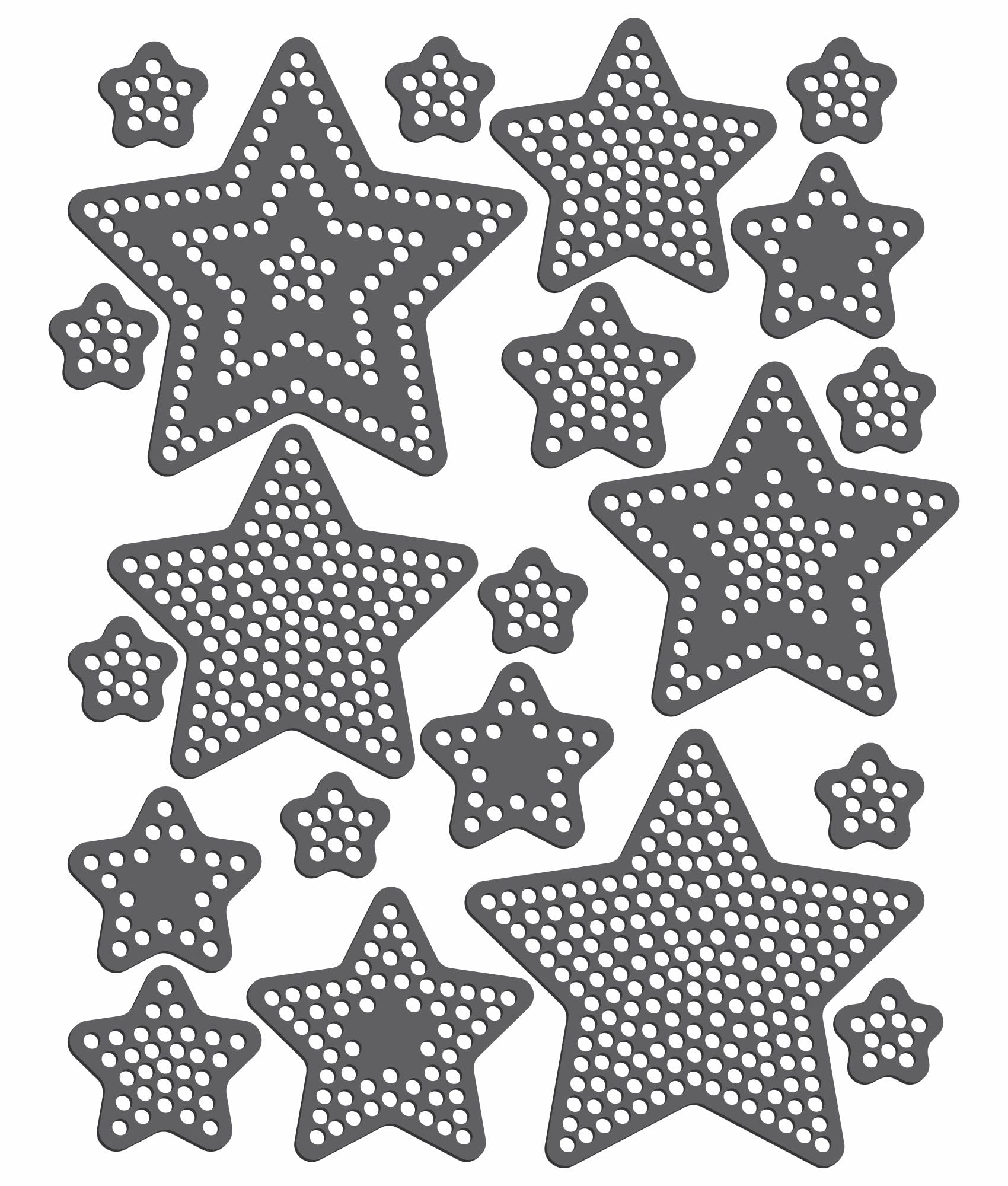 Rhinestone Genie Stars Variety - Magnetic Rhinestone Template Set