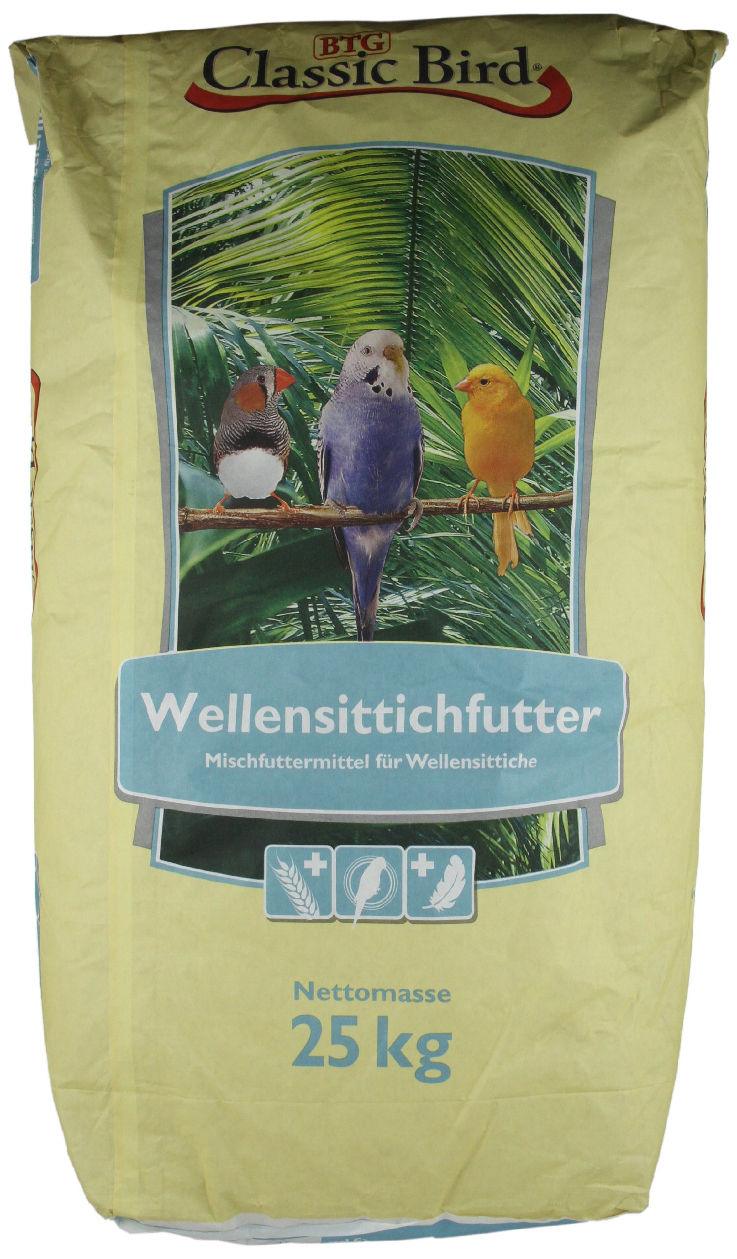 25000 Wellensittichfutter 25 kg