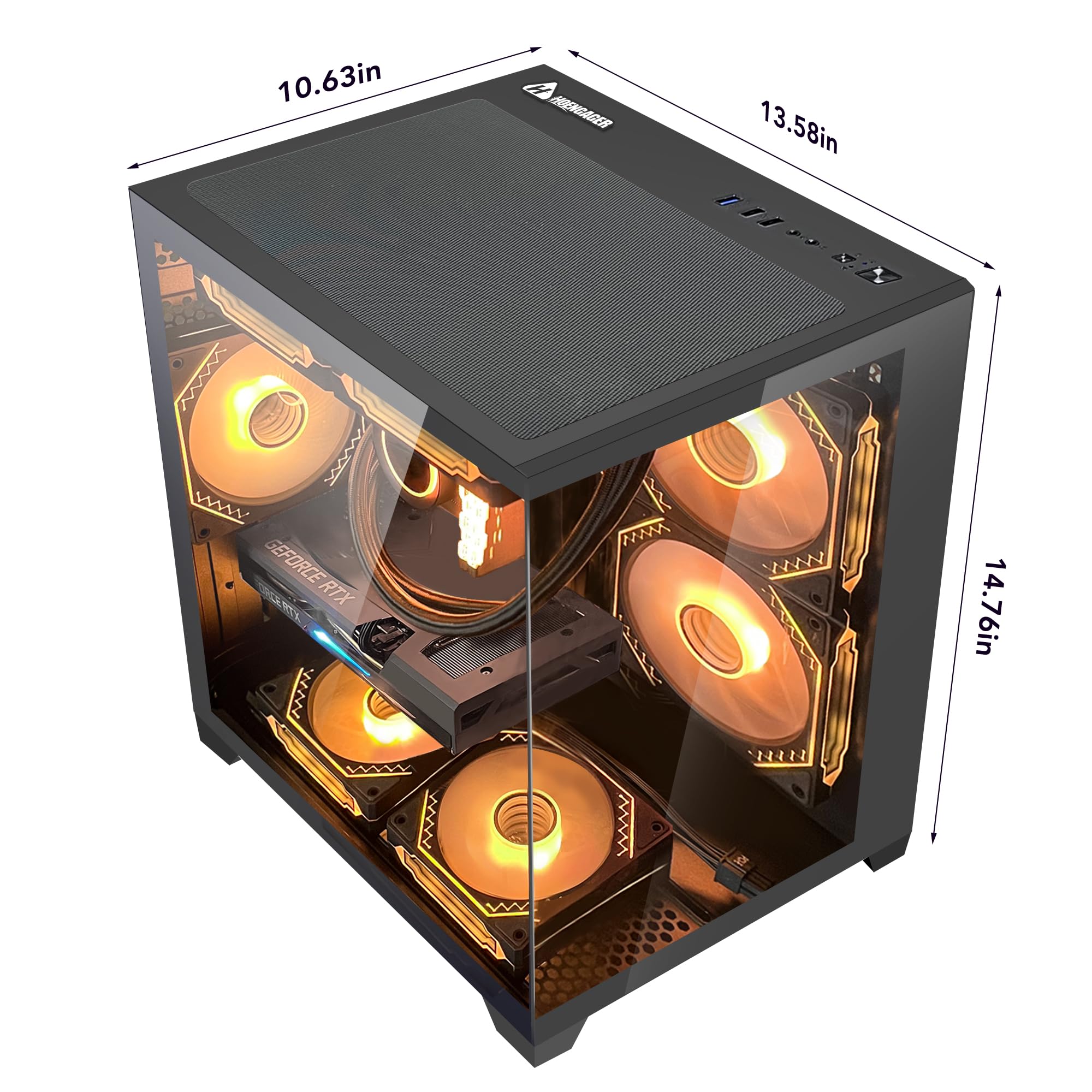 Amazon.com: PC de escritorio para juegos - Intel i5 12400F 6-Core