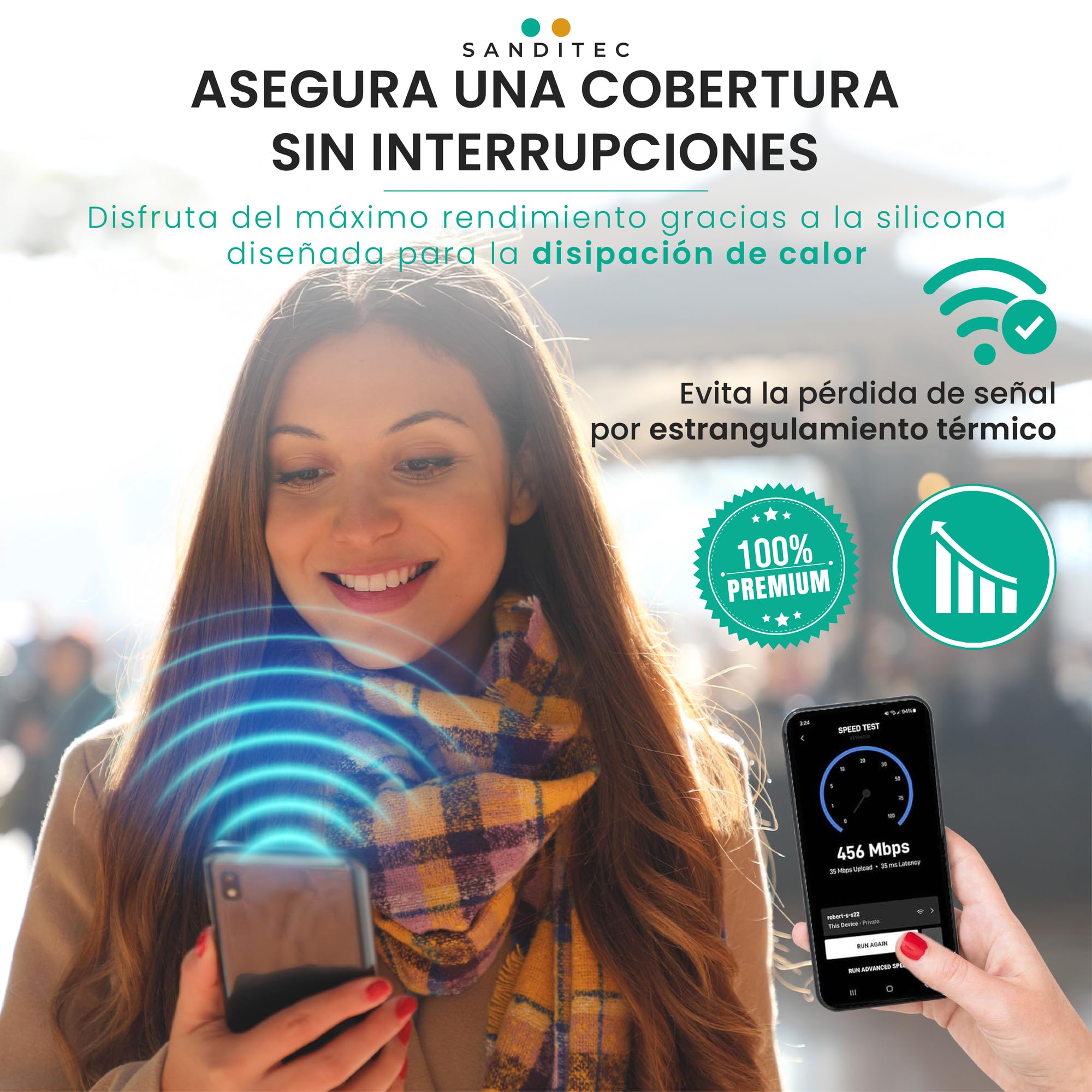 Funda Starlink Mini protectora impermeable - Para Interior y Exterior - Sin interferencia de señal - Tecnología de disipación de calor - Antigolpes y ajuste antideslizante - Accesorios Starlink Mini