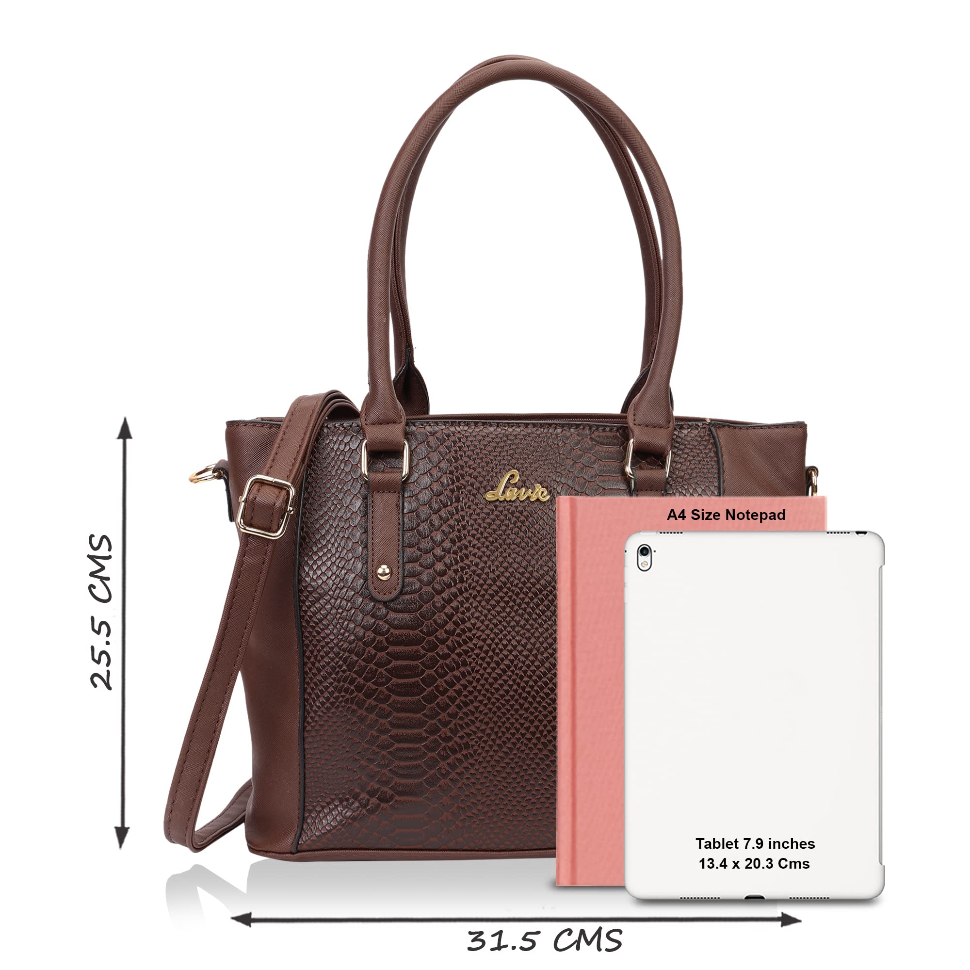 Lavie Women's Horse Tote Handbag for Women | Tote Bag For Work | Ladies purse | Stylish Shoulder Bag | Gift For Woman 2