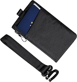 Zip Clutch X-Pac - Functions as Zipper Wallet And EDC Carrier - Weatherproof and RFID Blocking Material - Three External Slots For EDC Gear - Three Inside Pockets