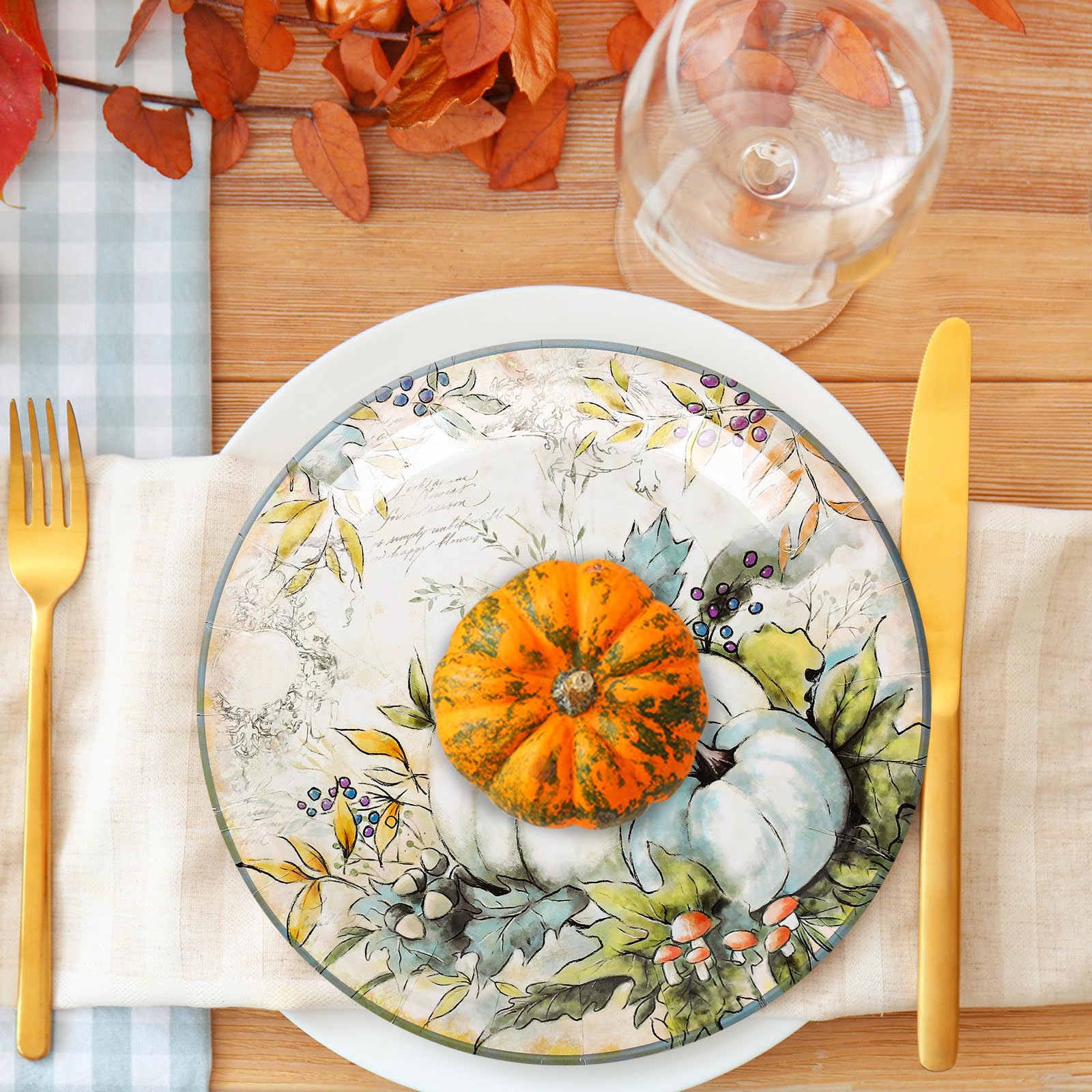 Fall Round Paper Plates Kingsford Heavy Duty 10 In. Round Paper Plates
