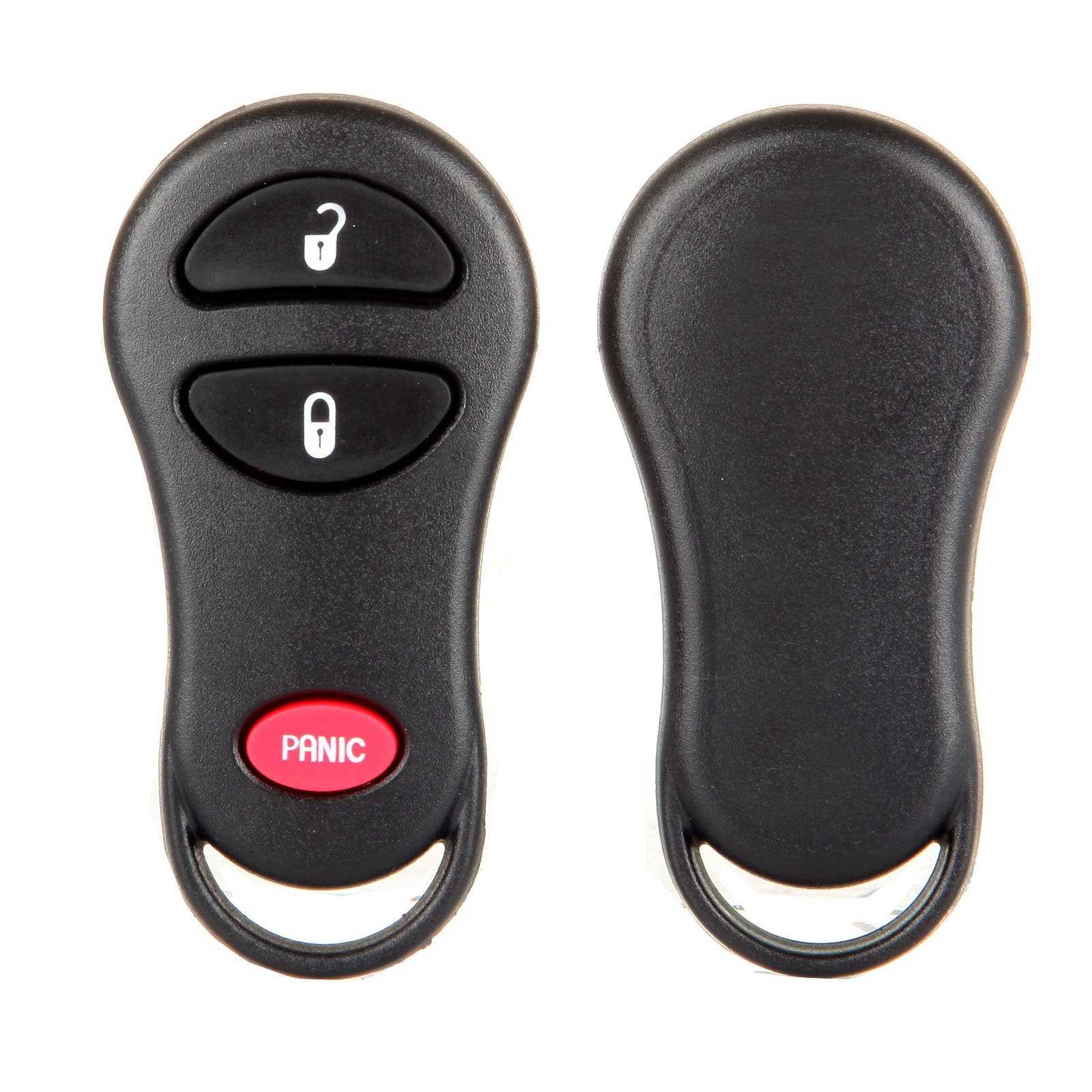 Flip Key Fob 3 Buttons Keyless Entry Remote fit for 1999-2005 Prowler Voyager Dodge Caravan Dakota Durango Ram Pickup Antitheft Keyless Entry Systems GQ43VT17T-1 1pc US Stock