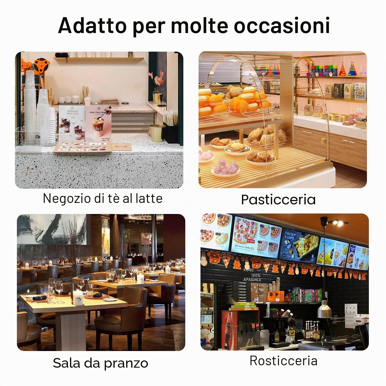 Cestino per taco, 8 ciotole, per friggitrice, accessori da cucina | Taco - Cestello per friggere con manico lungo, strumento da cucina