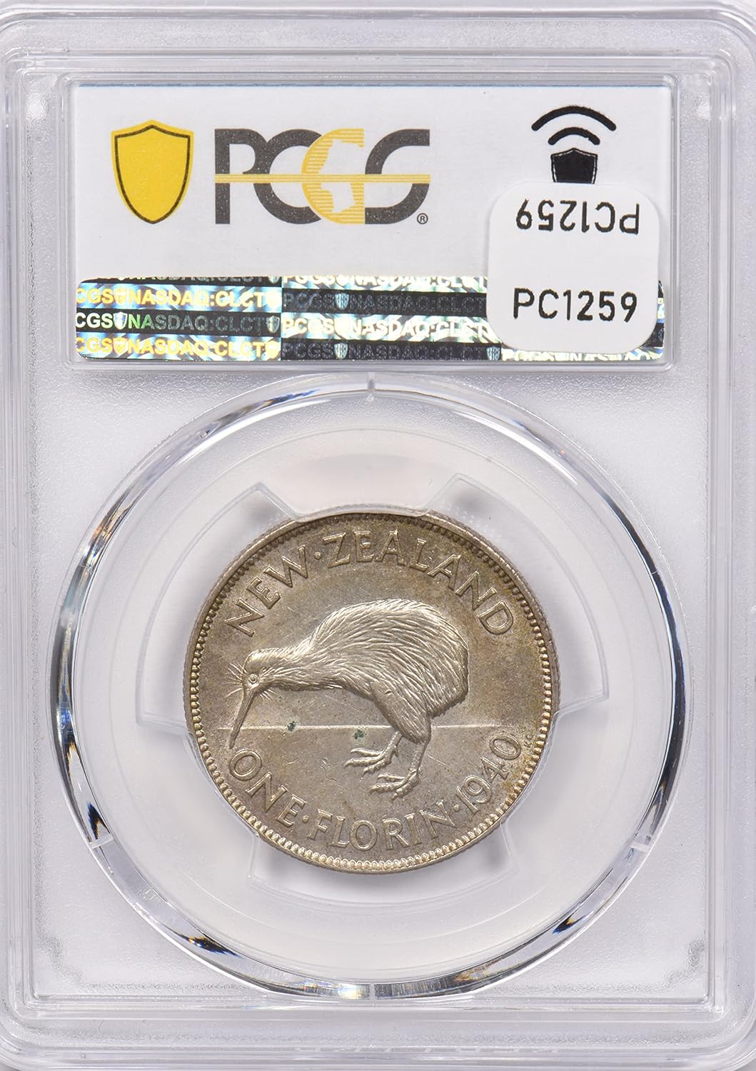 Collectible Coin New Zealand 1940