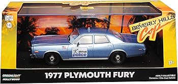 グリーンライト プリマス　フューリーデトロイトポリス - ビバリーヒルズ　コップ Amazon | GREENLIGHT 1:43 SCALE 
