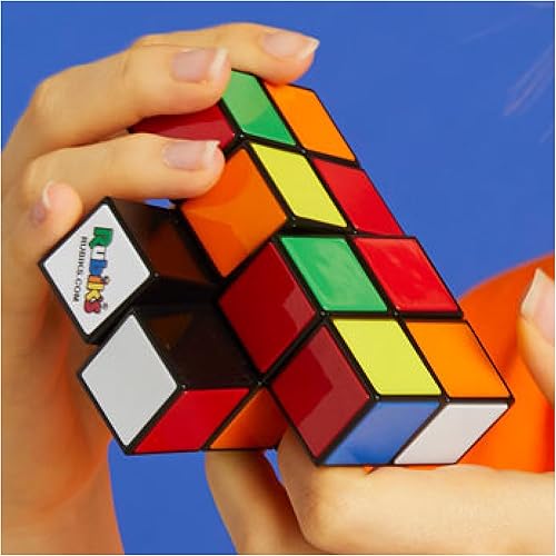 Miniatura 3 de Rubik's Torre, rompecabezas complejo de 2 x 2 x 4 a juego de colores, cubo para resolver problemas de viaje, desafiante juguete para ansiedad para