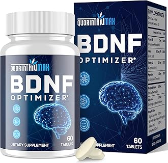 Nootropic Brain Supplement for Memory and Focus – BDNF Optimizer – Cognitive, Mental Clarity & Mood – High Absorption – Organic Lion's Mane, L-Theanine, Ginkgo Biloba & Alpha GPC – 60 Tablets