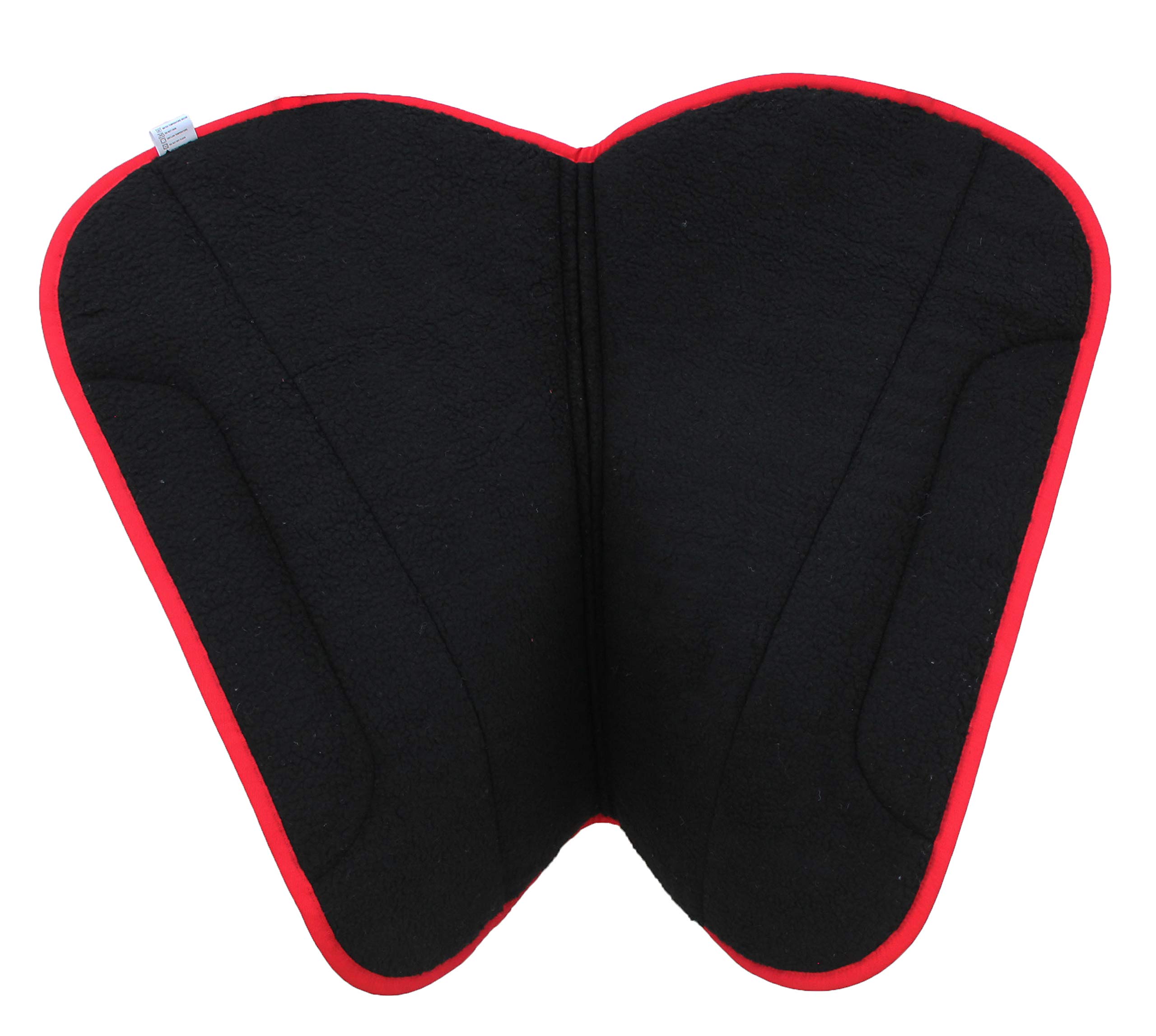 CHALLENGER - Sottosella per cavallo, 66 x 40,6 cm, foderato in pile, trapuntato, Western 39TS10RD