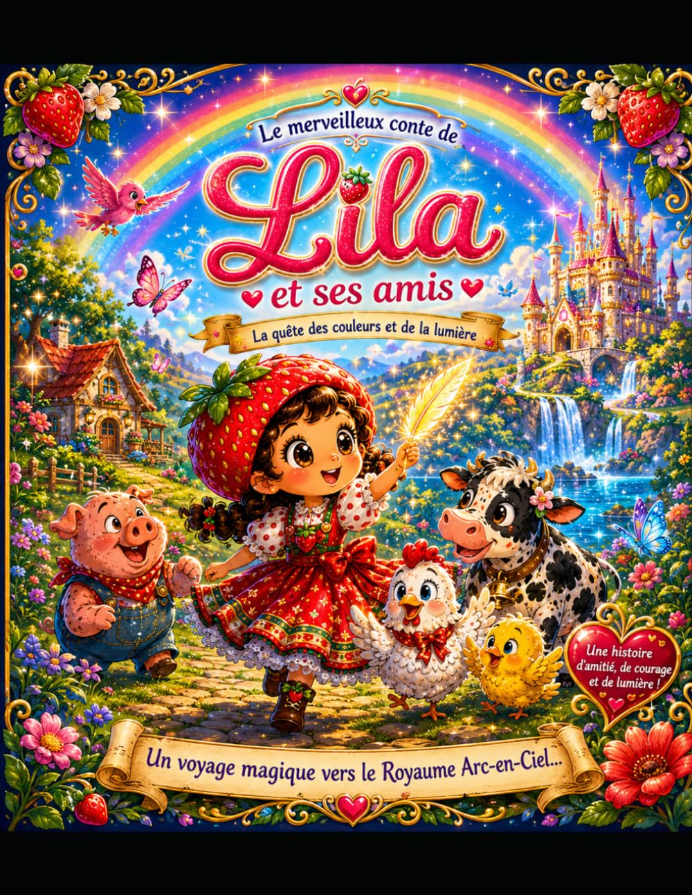 Lila et ses amis: La quête des couleurs et de la lumière (Les aventures de Lila et ses amis)