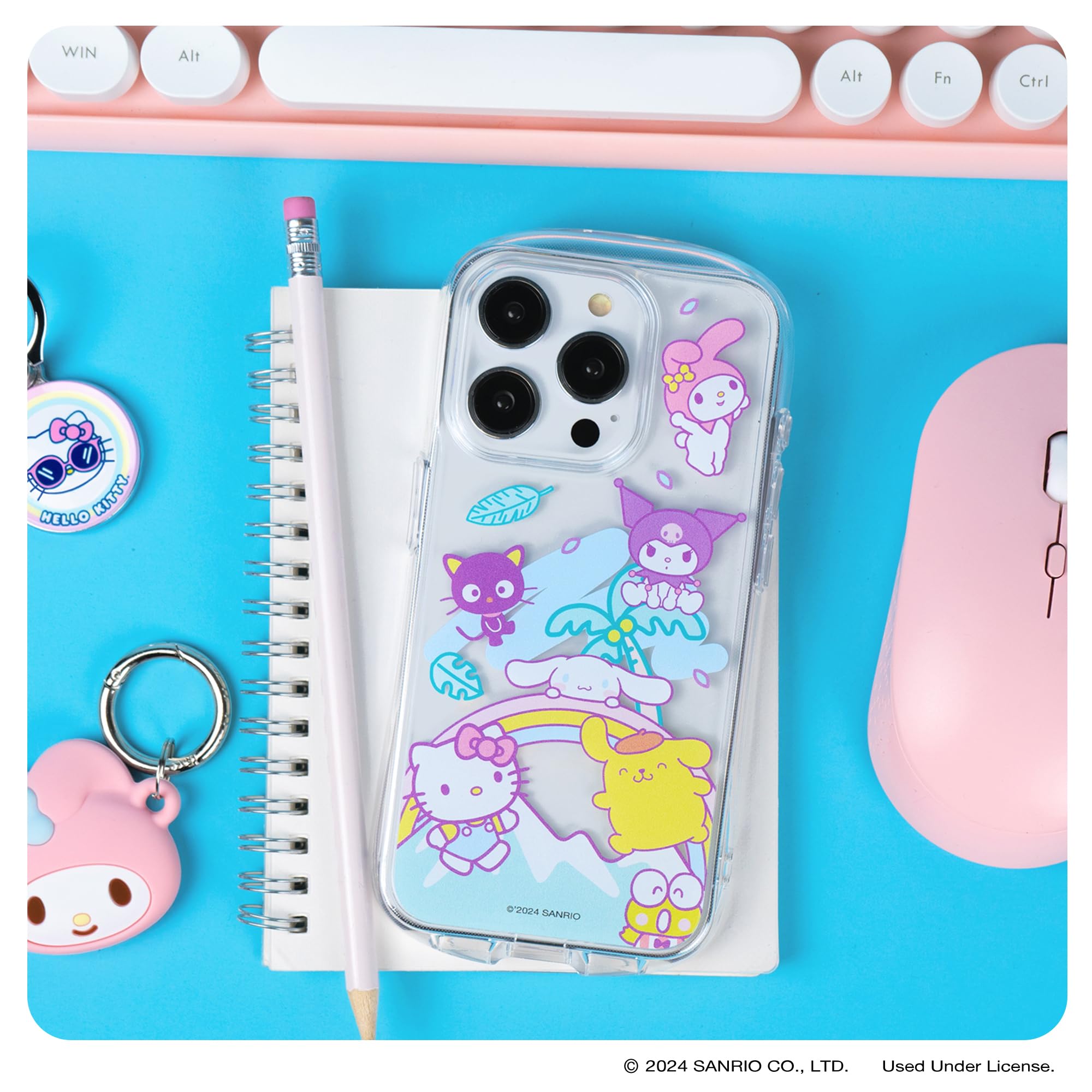Amazon | iFace Hello Kitty and Friends クリア iPhone 15 Pro Max