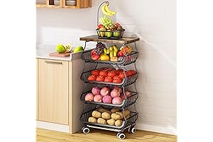 Multifunctional Kitchen Storage Baskets for Ample Storage and Organization