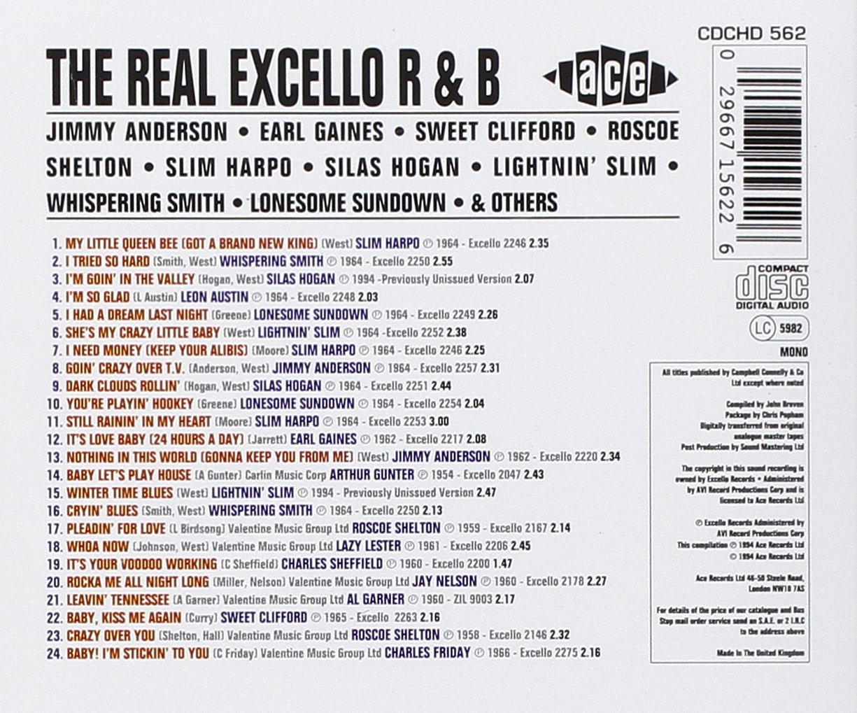Real Excello R&B