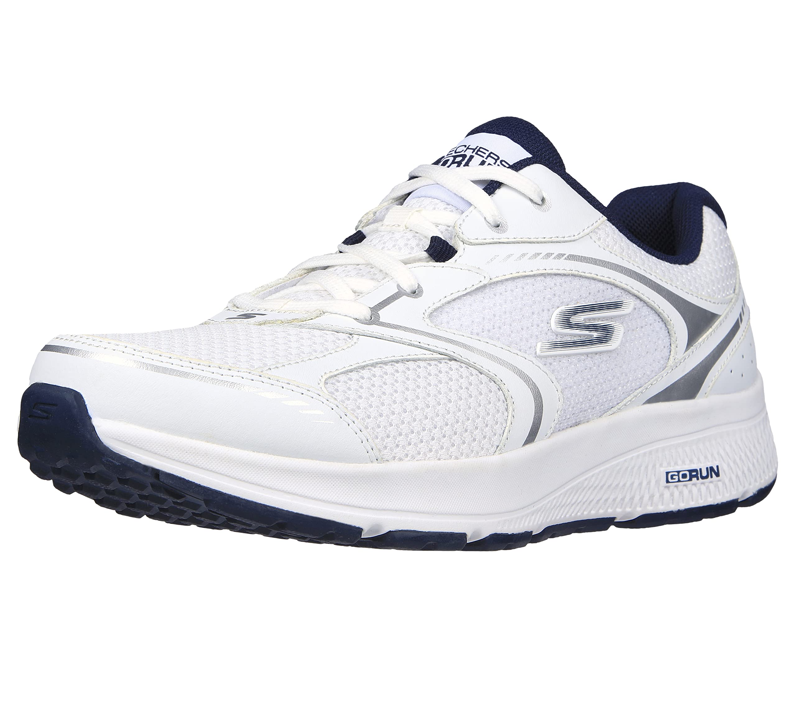 Skechers Zapatillas de Running para Adultos Go Run Consistent Specie Blanco Hombre, Correr