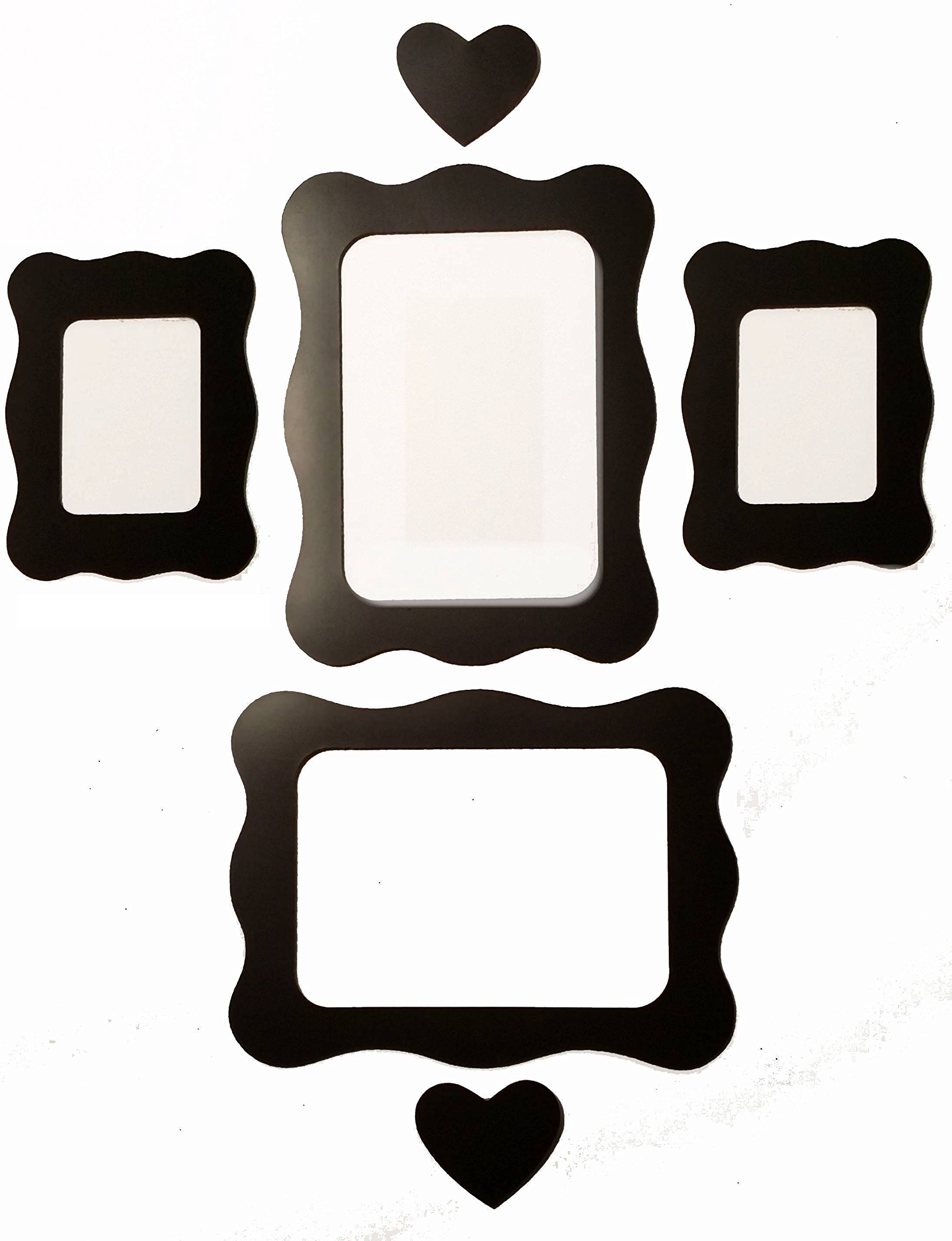 Magnetic Personalities 4x6 Magnetic Photo Frame Sets ~ 48 Colors to Choose from! (Light Blue Color ~ Rhinestone Finish)