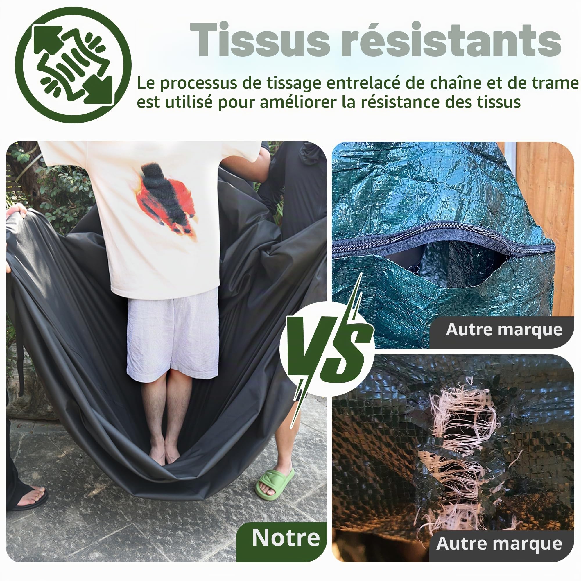 Housse de protection pour balancelle de jardin, imperméable, résistante, 2 places, pour extérieur, anti-vent, anti-UV, housse pour hamac de jardin (175 x 125 x 160 cm), noir