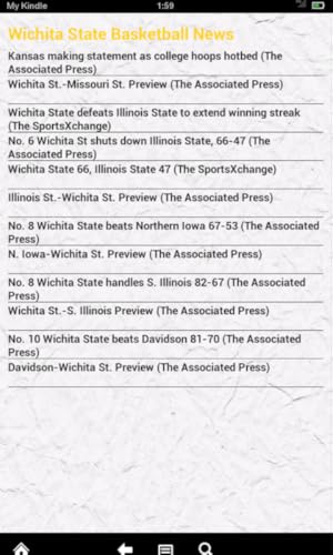 Wichita St Basketball News(Kindle Tablet Edition)
