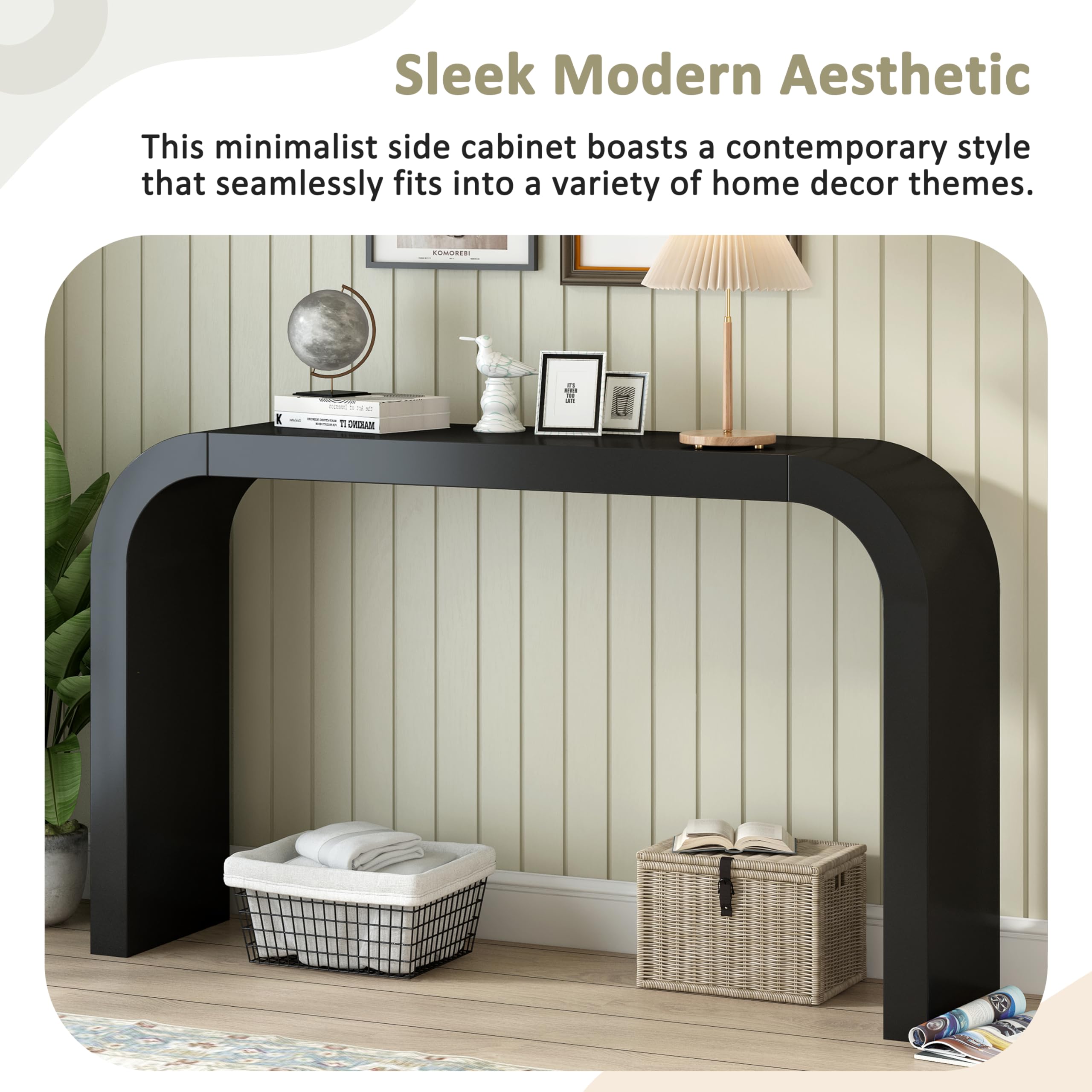 Amazon.com: 52'' Console Table Sofa Table Entryway Table, Modern