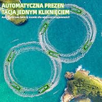 PENGBU RC 25 km/h távirányított hajó LED fénnyel, 2.4 GHz, 40 perc játékidő, zöld - Green 6