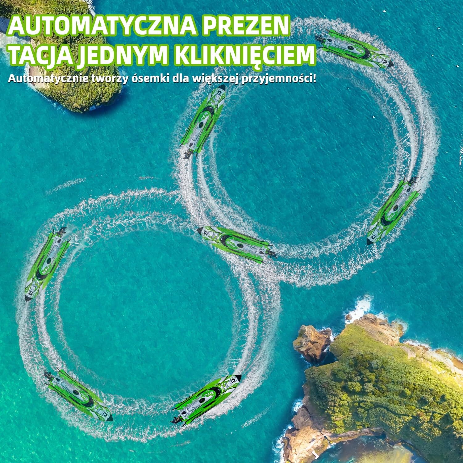 Zdalnie sterowana łódź od 6–8 lat, 25 km/h, łódź RC z oświetleniem LED, regulowana łódź wyścigowa 2,4 GHz, 2 baterie do 40 minut zabawy, zdalnie sterowana łódź wyścigowa dla dorosłych i dzieci