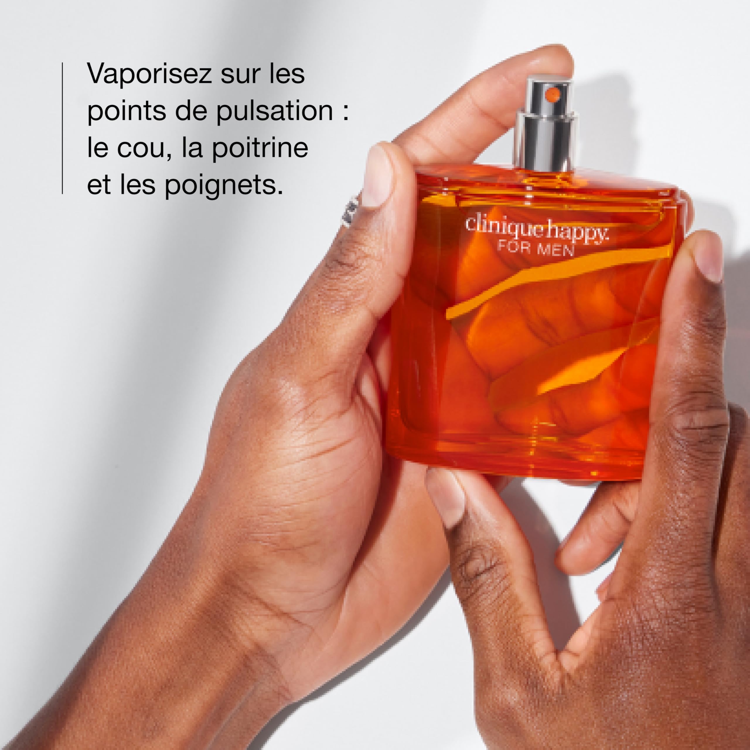 Clinique Happy For Men Eau De Toilette | Notes de Combava et de Mandarine, 100 ml