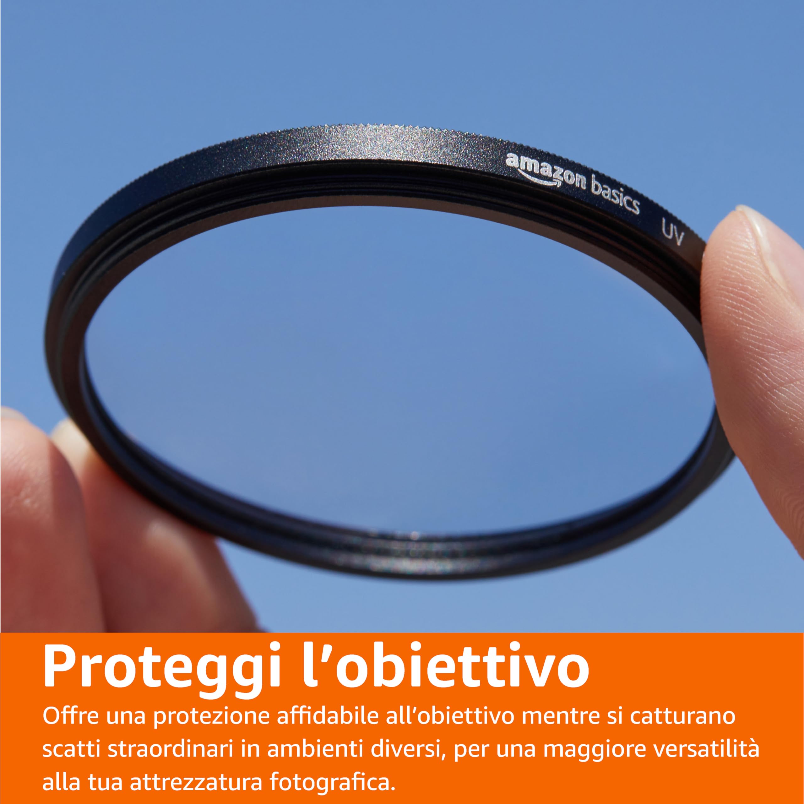 Amazon Basics 77 mm Filtro di Protezione UV Circolare