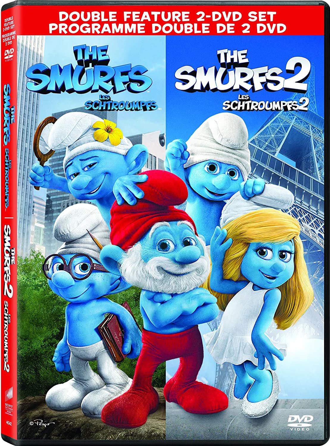 Smurfs, The/Smurfs 2, The (Multi Feature) Bilingual [DVD]