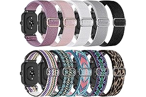 10 Pack Premium Compatible with Amazfit GTS2 Mini Smartwatch Bands