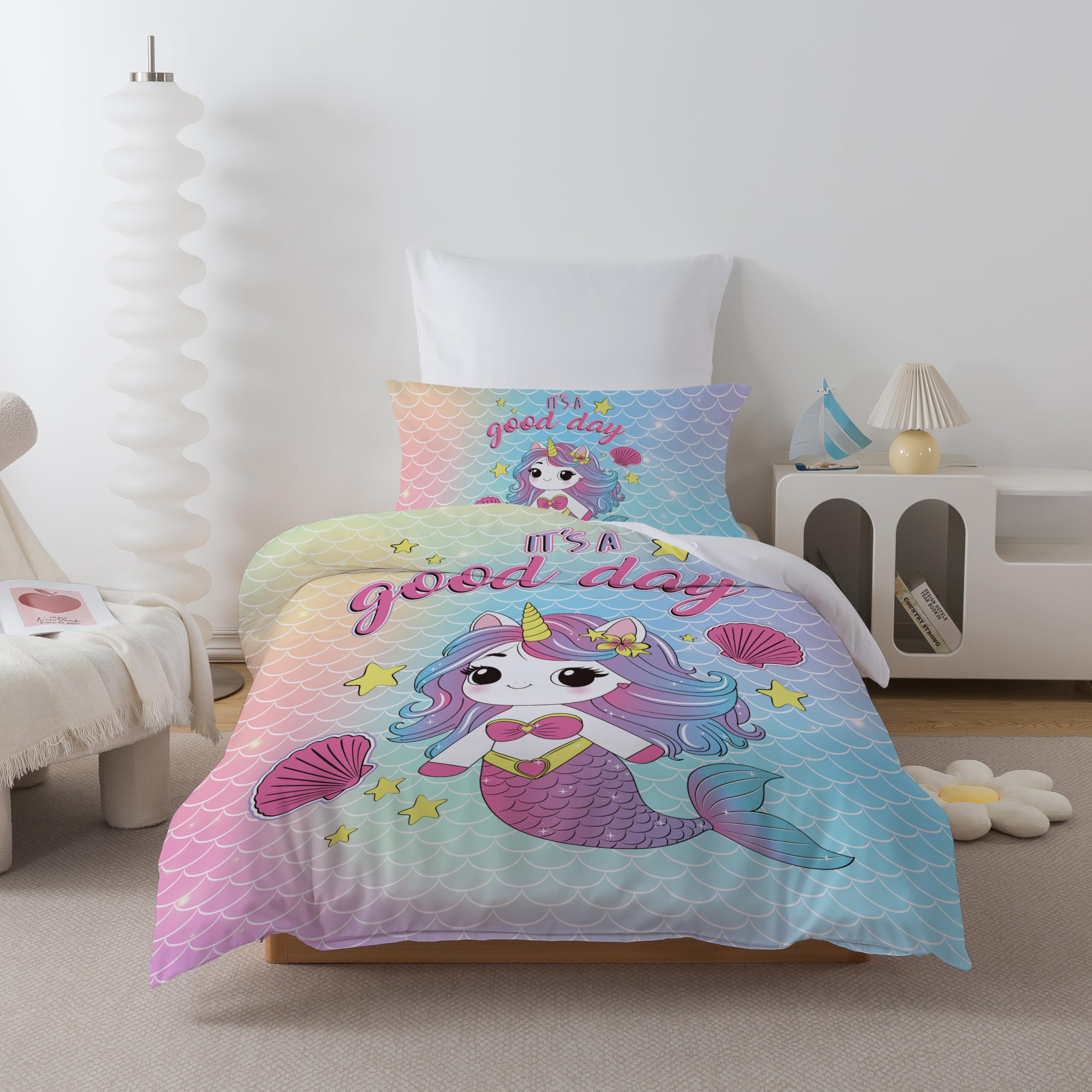ROZTYLJ Mermaid Kids Duvet Cover - Image 2