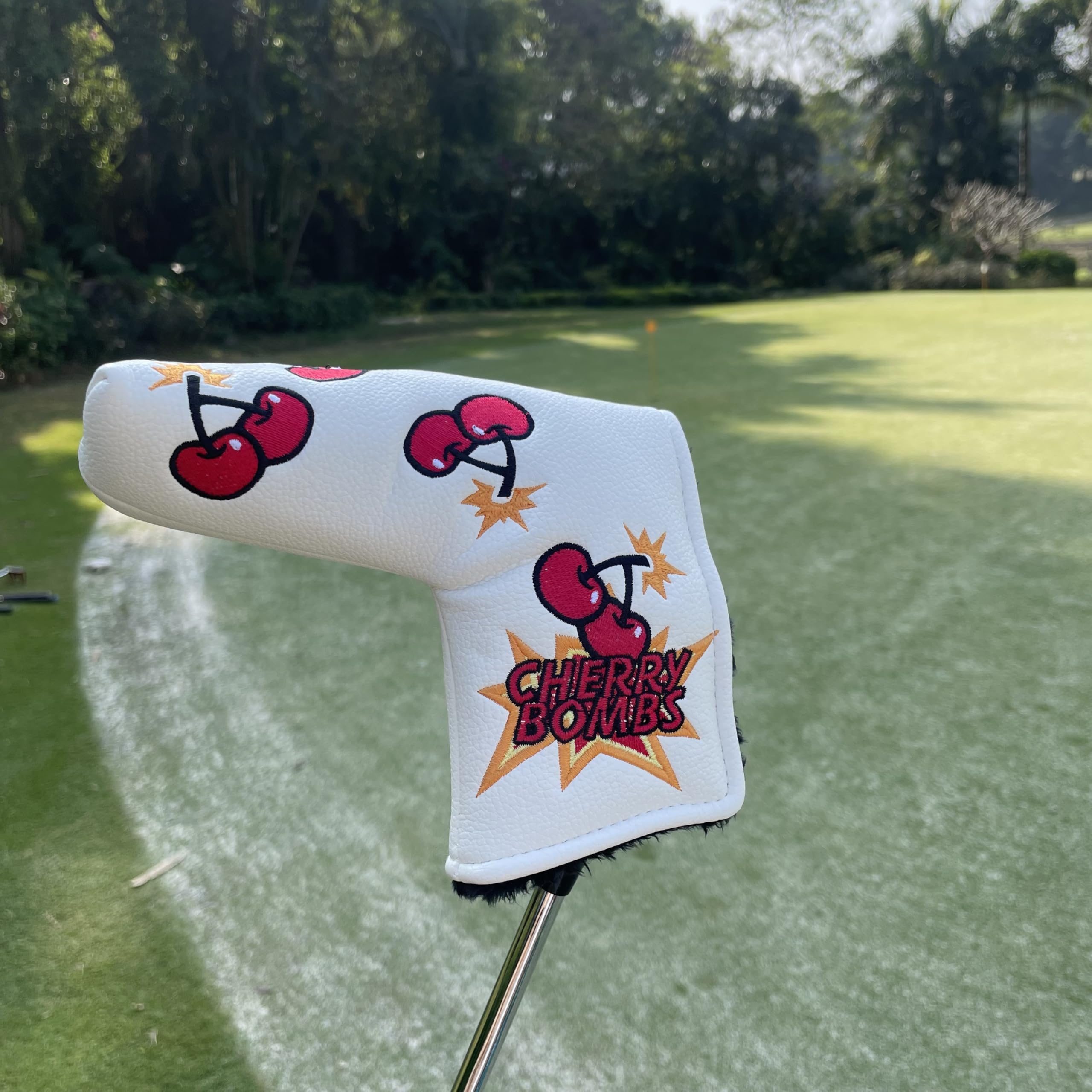 Cherry Bombs Blade - Funda magnética para putter de golf