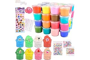 50 Pack Butter Slime Kit: The Ultimate Slime Soiree Indulgence
