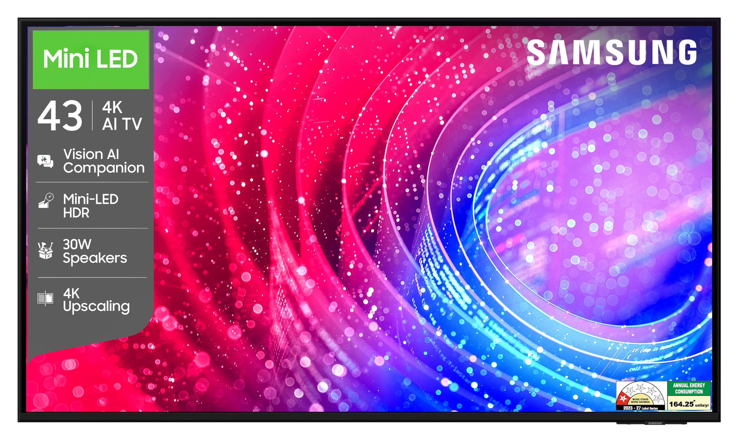 Samsung 43 inches Mini LED 4K Samsung Vision AI Smart TV UA43M2EHAULXL-image-33