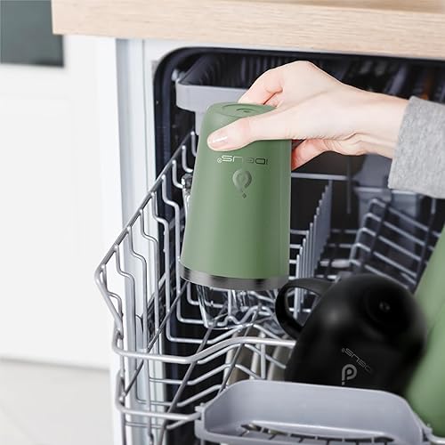 Miniatura 7 de Ideus Vaso de 20 onzas, taza de café de viaje con tapa deslizante a prueba de salpicaduras, taza de café aislada al vacío de acero inoxidable de