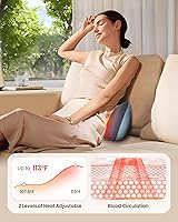 Vista 3 de COMFIER Masajeador de cuero cabelludo y masajeador Shiatsu para cuello y espalda