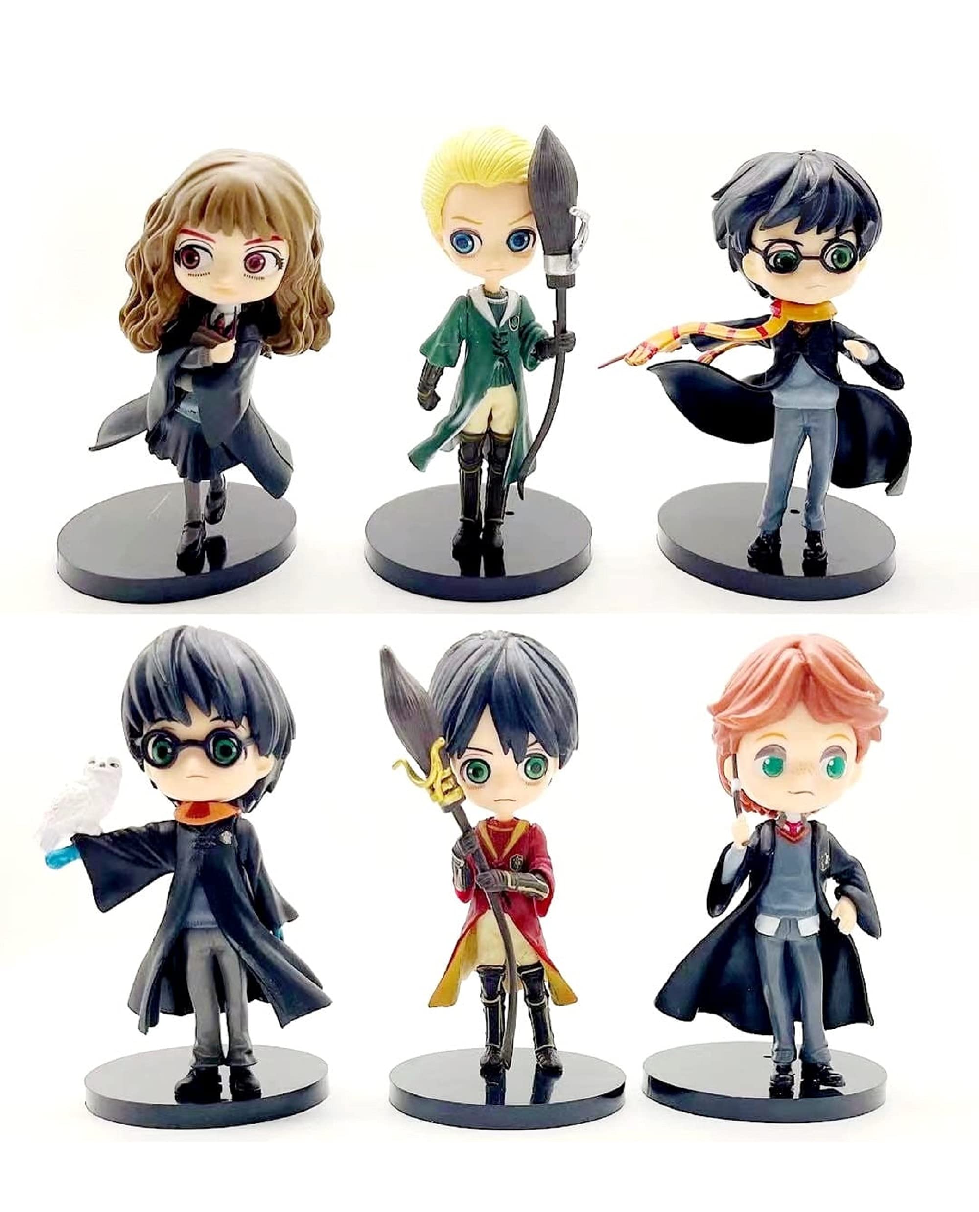 See full amazon price history chart for AUGEN Harry Potter Action Figure Limited Edition for Car Dashboard, Decoration, Cake, Office Desk & Study Table (10cm)(Pack of 6) AUGEN Harry Potter Action Figure Limited Edition for Car Dashboard, Decoration, Cake, Office Desk & Study Table (10cm)(Pack of 6) (B0992GVY3B) Amazon Price History, Amazon Price Tracker