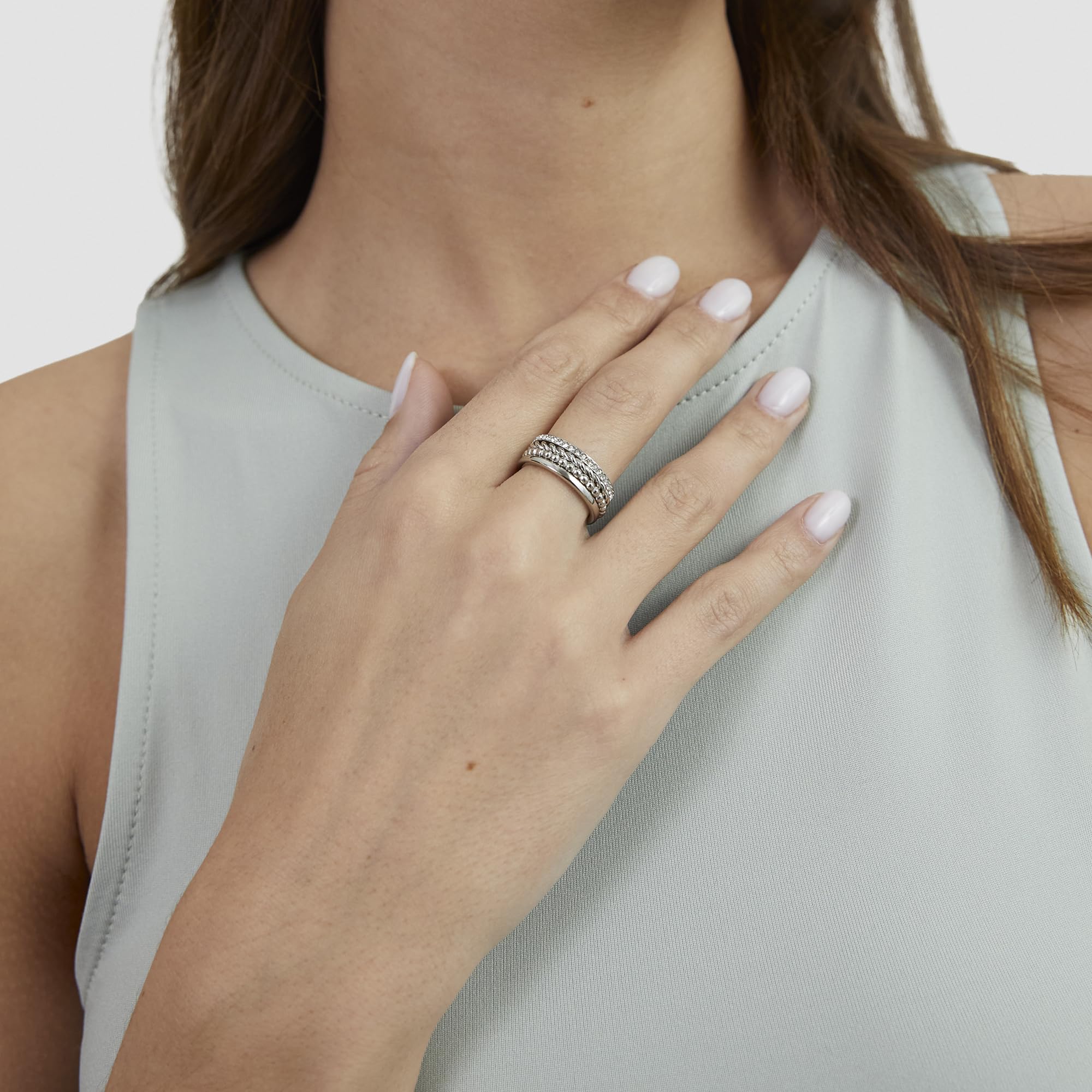 s.Oliver Damen Schmuck – Ringe aus hochwertigem Edelstahl – Elegant & Alltagstauglich – Perfekte Geschenkidee