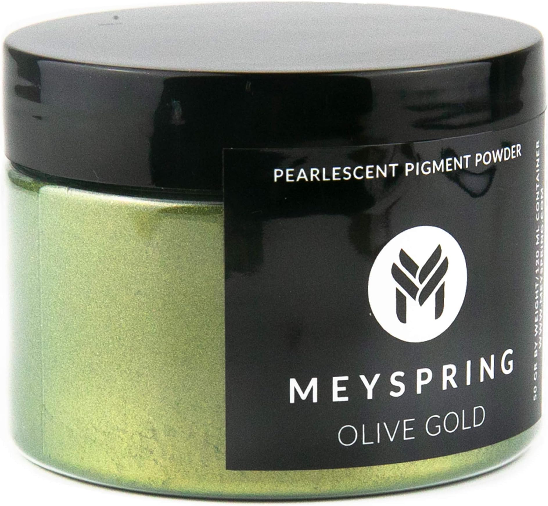 MEYSPRING Olive Gold Epoxy Resin Color Pigment - 50 Grams - Great for Resin Art and UV Resin